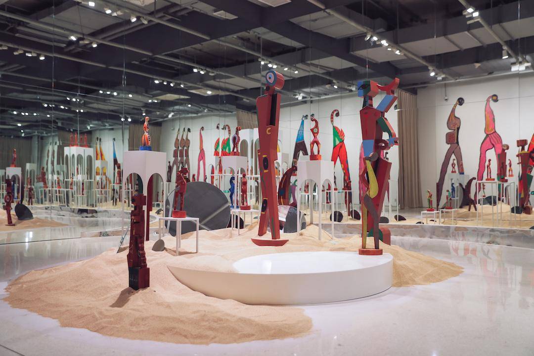 来百度app畅享高清图片展览现场 沙克玛·热夏提 《比达尔》展览汇聚