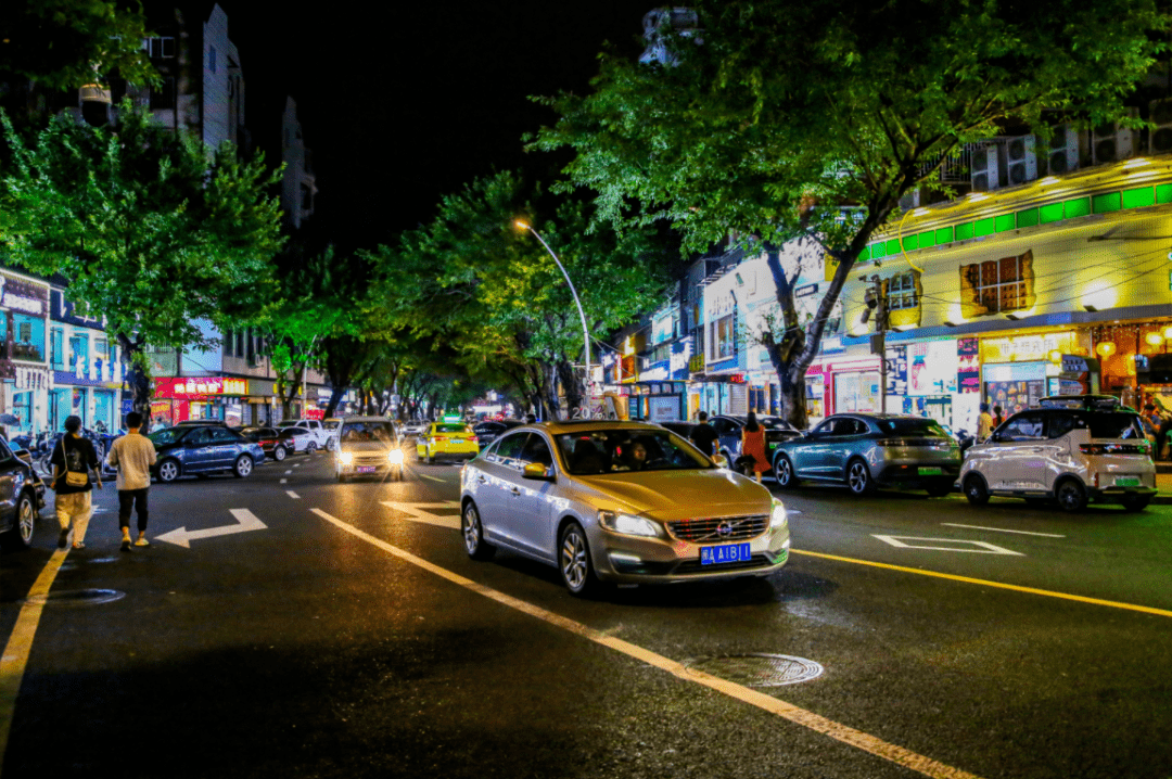 长乐夜景图片