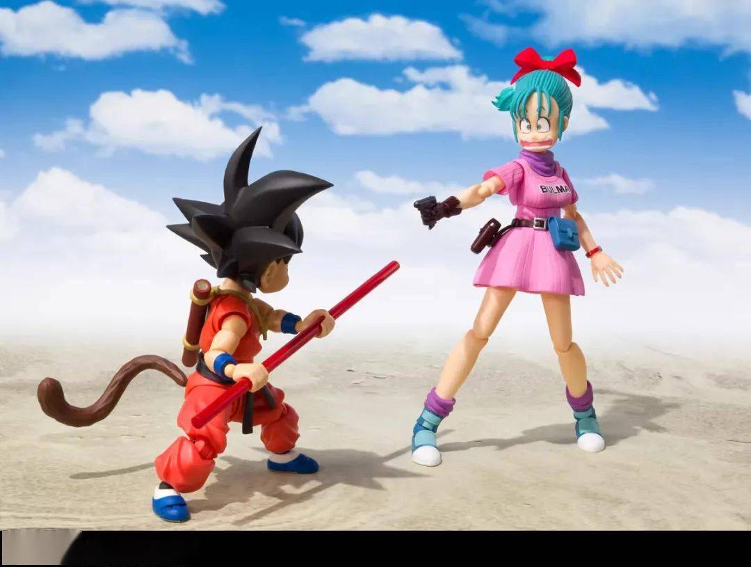 新品预定~ 万代 shf 七龙珠 布尔玛 bulma 大冒险的开始&shf 布尔玛