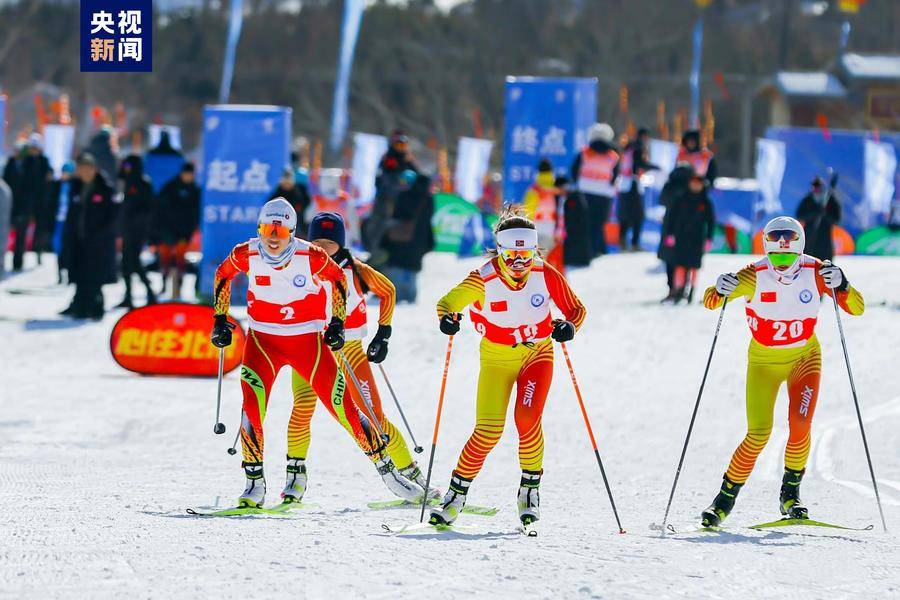 2023-2024赛季全国越野滑雪青少年锦标赛在延安开赛