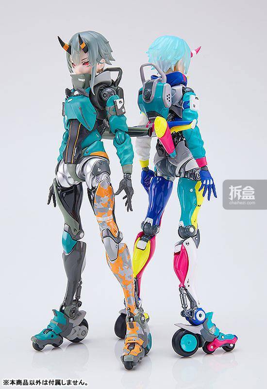 max factory 少女发动机 motored cyborg runner 摩托机娘人偶