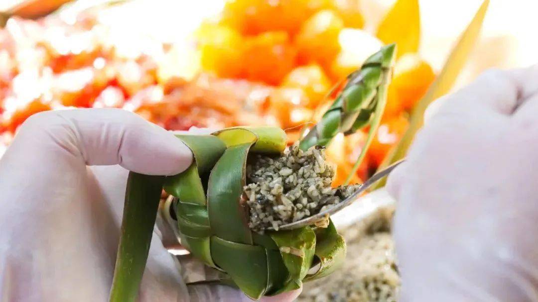 丰富的馅料是鸭乸粽"灵魂"所在正从我们这一代人的手里渐渐失传都会的