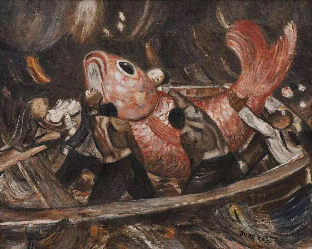 段正渠 300_cm_布面_油画