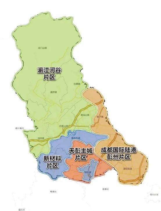彭州市最新规划图图片