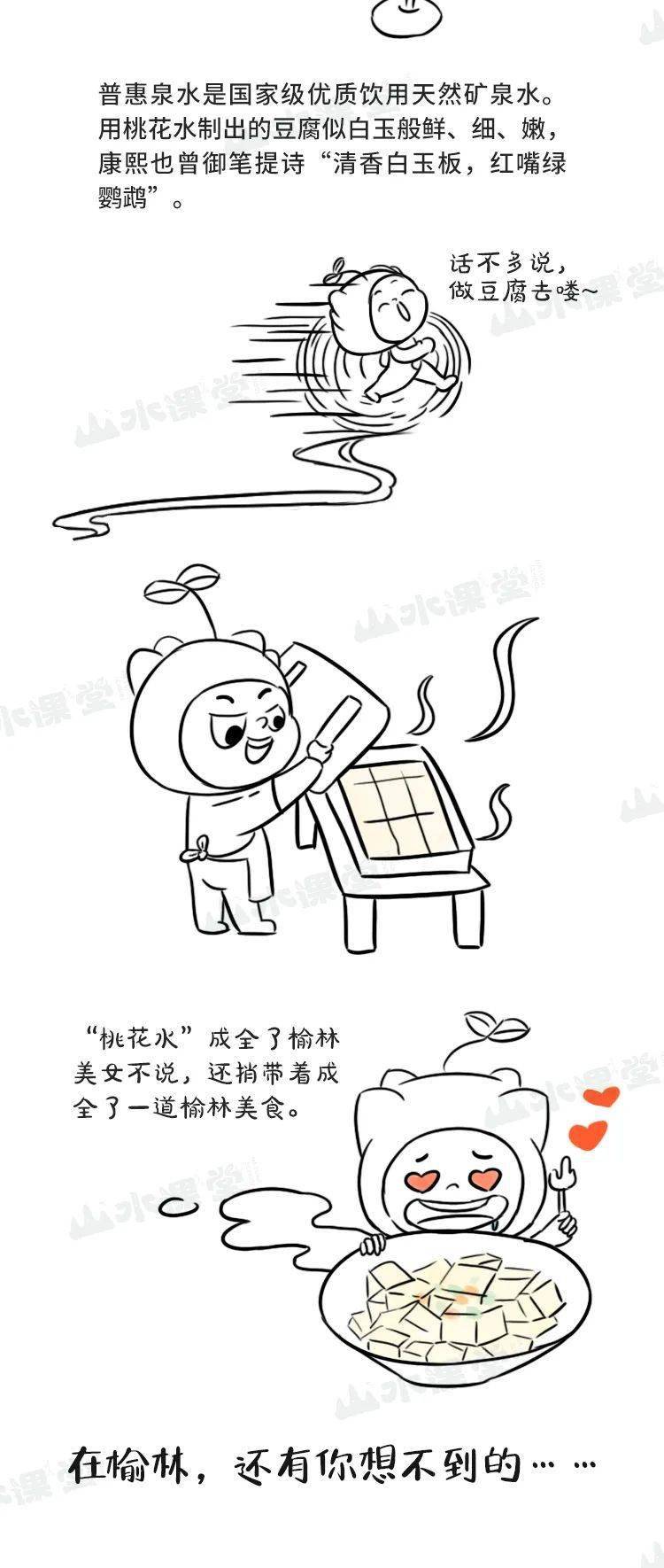 桃花水简笔画大全图片