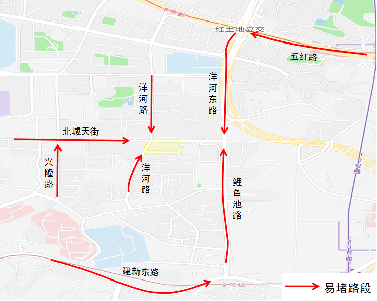 長江大橋,前往江北方向的千廝門大橋,黃花園大橋,前往沙坪壩方向的