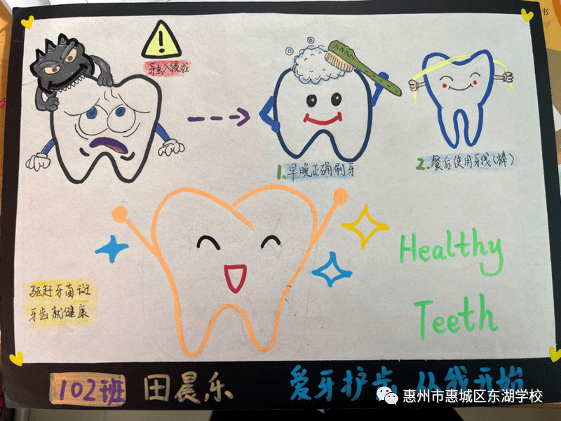 健康人生,从"齿"开始——一年级项目式学习活动报道_牙齿_口腔_实验